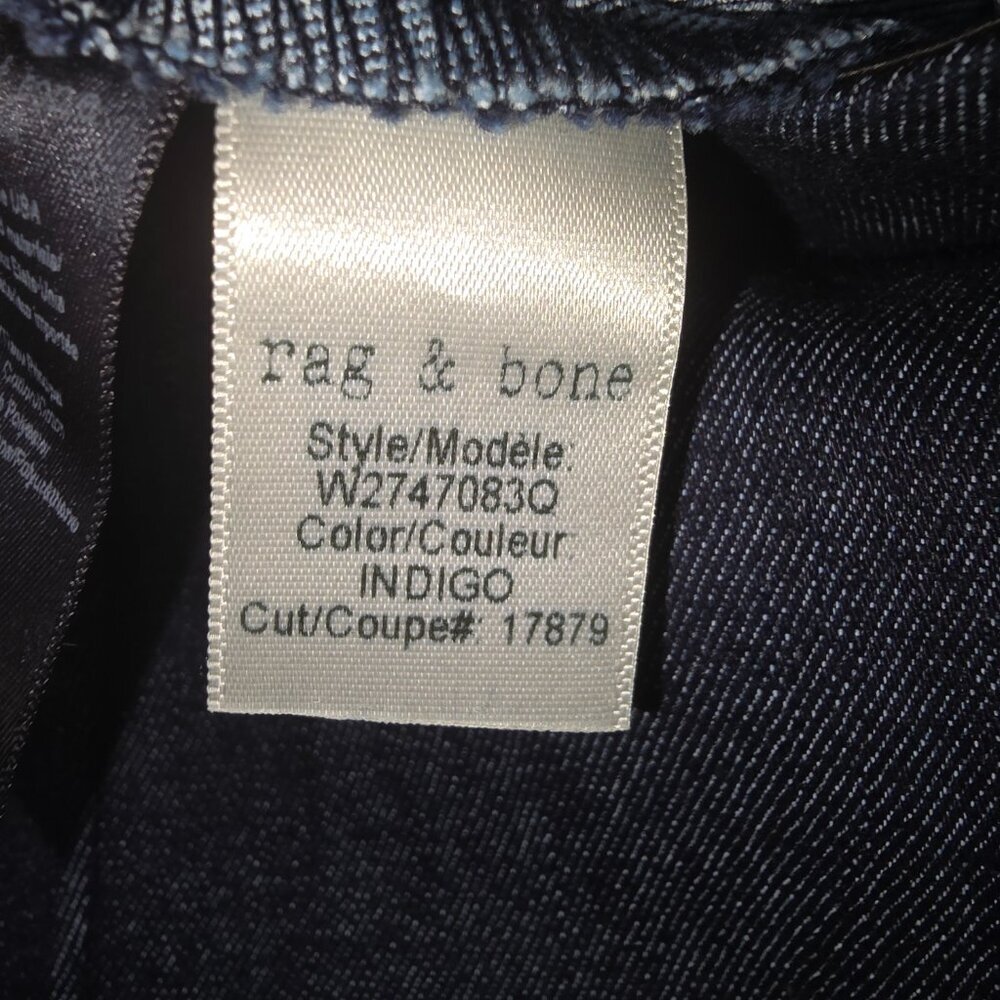 Rag And Bone Simone Denium Pant In Indigo Womens … - image 6